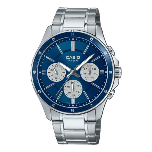 Casio CASIO MTP1374D2A3VD - Quartz Klocka Herr (47MM)
