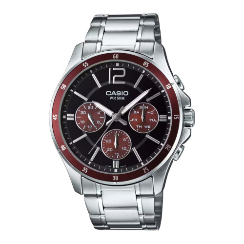 Casio CASIO MTP1374D5AVDF - Quartz Klocka Herr (47MM)