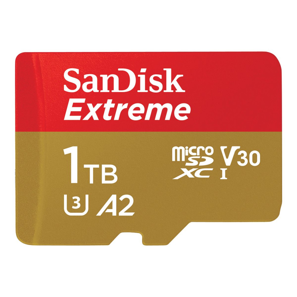 Produktbild för SanDisk Extreme - flash-minneskort - 1 TB - mikroSDXC UHS-I
