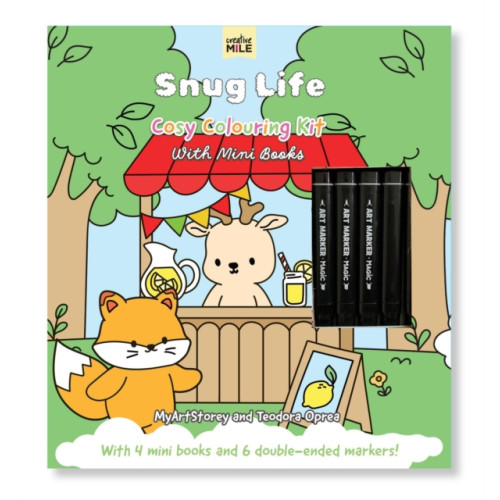 Five Mile Snug Life: Cosy Colouring Kit with Mini Books (inbunden, eng)