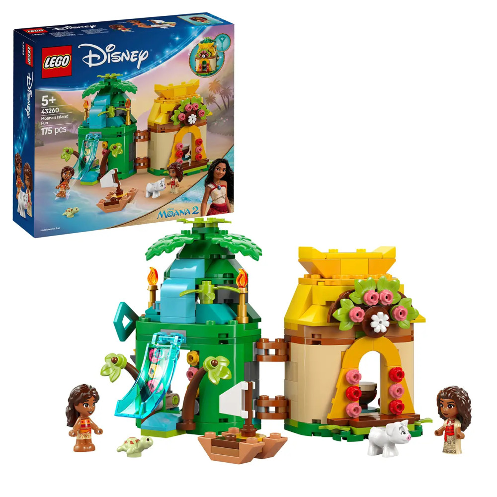 Produktbild för LEGO® │ Disney Princess 43260 Moana's Island Fun