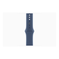 Produktbild för Apple Watch Series 10 (GPS + Cellular) - silveraluminium - smart klocka med sportband - denim - 64 GB