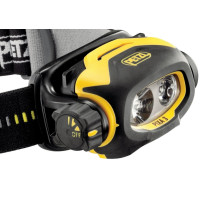 Produktbild för Petzl PIXA 3 - huvudficklampa - LED - svart/gul
