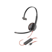 Produktbild för HP Poly Blackwire 3210 - headset - USB-C