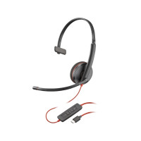 Produktbild för HP Poly Blackwire 3210 - headset - USB-C