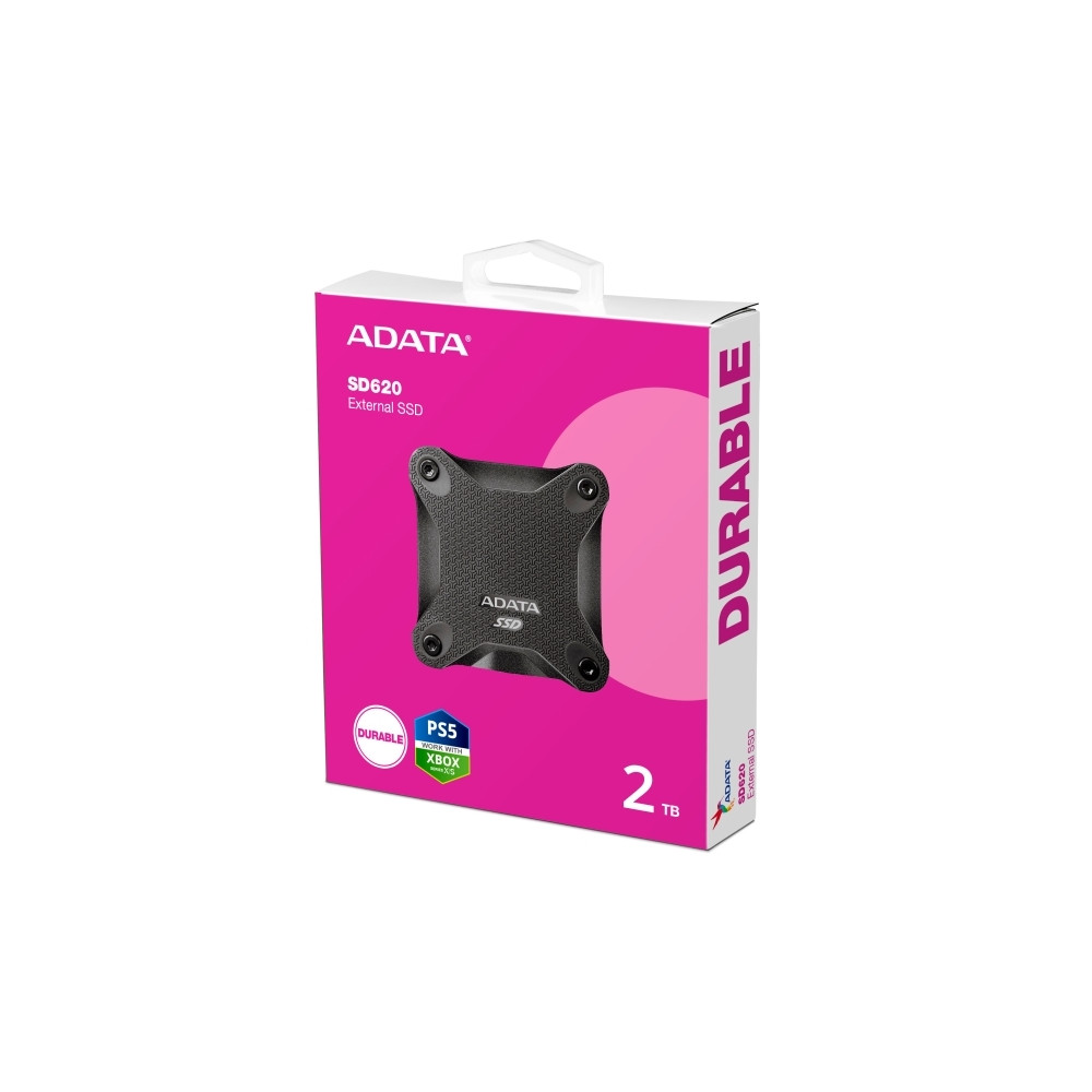 Produktbild för ADATA SD620 - SSD - 2 TB - USB 3.2 Gen 2