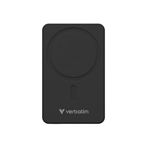 VERBATIM Verbatim Charge 'n' Go Essentials trådlös powerbank - magnetisk - USB-C - 20 Watt