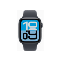 Produktbild för Apple Watch SE 3 (GPS) - midnattsaluminium - smart klocka med sportband - midnatt - 64 GB