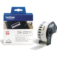 Produktbild för Brother DK-22211 - etiketter - Rulle (2,9 cm x 15,2 m)