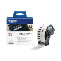 Produktbild för Brother DK-22211 - etiketter - Rulle (2,9 cm x 15,2 m)