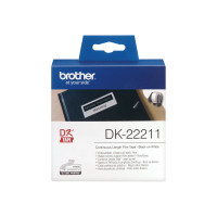 Produktbild för Brother DK-22211 - etiketter - Rulle (2,9 cm x 15,2 m)
