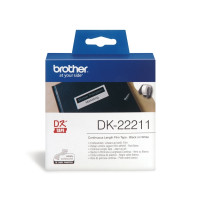 Produktbild för Brother DK-22211 - etiketter - Rulle (2,9 cm x 15,2 m)