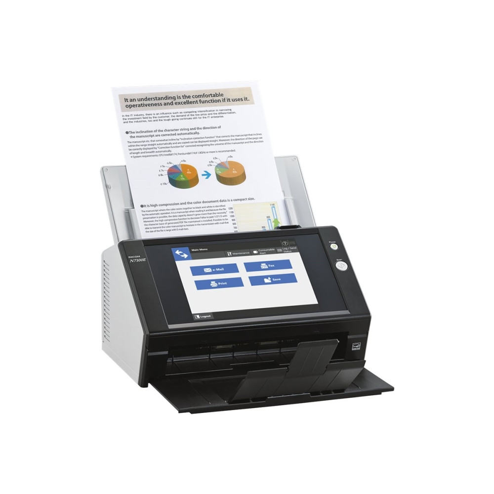 Produktbild för Ricoh Image Scanner N7100E - dokumentskanner - desktop - Gigabit LAN
