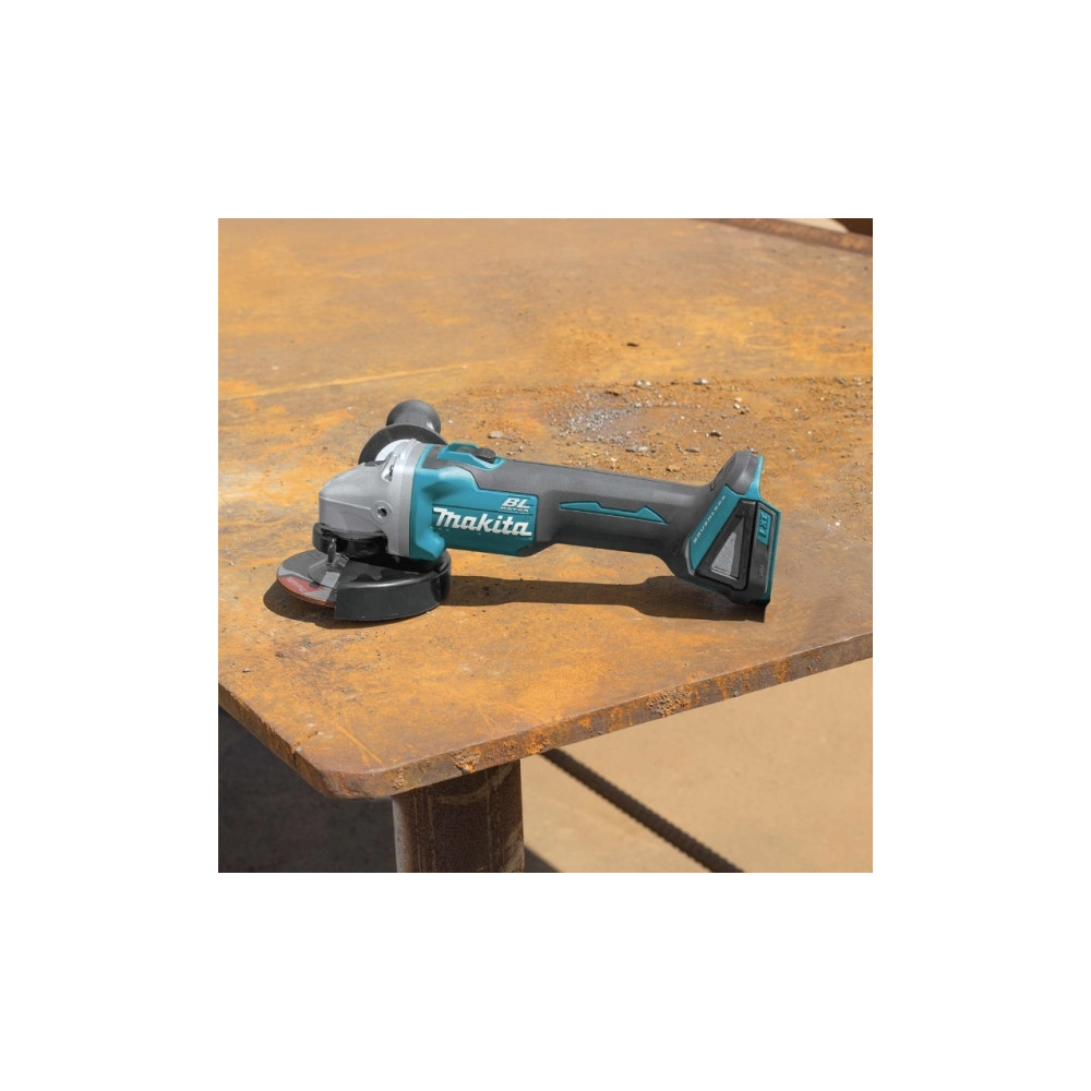 Produktbild för Makita DGA506Z - vinkelslip - sladdlös - 125 mm - inget batteri