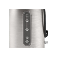 Produktbild för Bosch DesignLine TWK4P440 - vattenkokare - rostfritt stål/svart