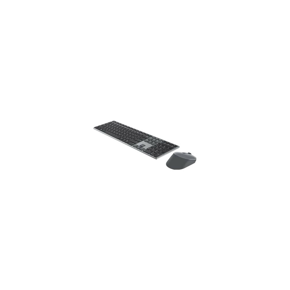 Produktbild för Dell Pro Plus Keyboard and Mouse KM7321W - sats med tangentbord och mus - QWERTY - hela norden - Titan gray Inmatningsenhet