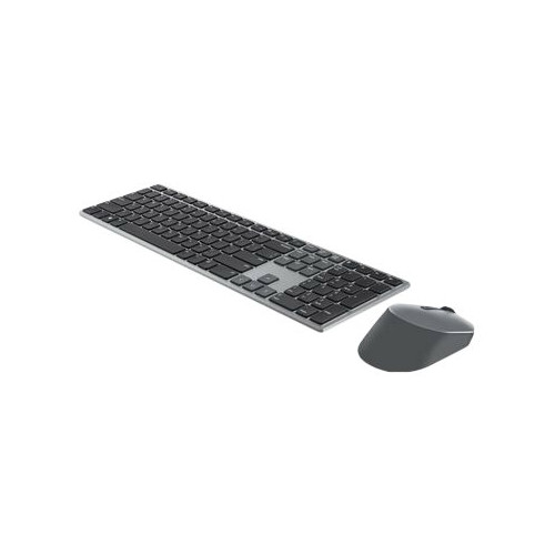 DELL Dell Pro Plus Keyboard and Mouse KM7321W - sats med tangentbord och mus - QWERTY - hela norden - Titan gray Inmatningsenhet