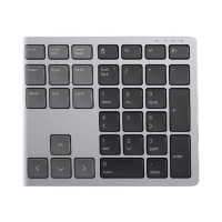 Produktbild för Dell Pro Plus Keyboard and Mouse KM7321W - sats med tangentbord och mus - QWERTY - hela norden - Titan gray Inmatningsenhet
