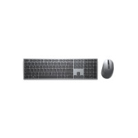 Produktbild för Dell Pro Plus Keyboard and Mouse KM7321W - sats med tangentbord och mus - QWERTY - hela norden - Titan gray Inmatningsenhet