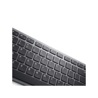 Produktbild för Dell Pro Plus Keyboard and Mouse KM7321W - sats med tangentbord och mus - QWERTY - hela norden - Titan gray Inmatningsenhet