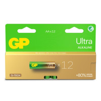 Produktbild för GP Ultra batteri - 12 x AA-typ - alkaliskt