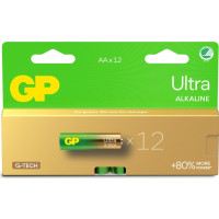 Produktbild för GP Ultra batteri - 12 x AA-typ - alkaliskt