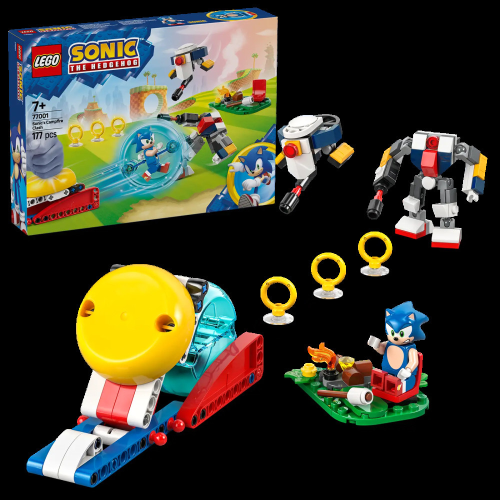 Produktbild för LEGO® Sonic the Hedgehog™ 77001 Sonic's Campfire Clash