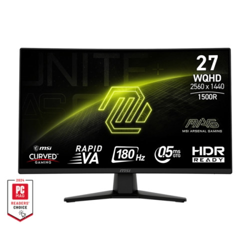 MSI MSI MAG 274CQFDE, 68,6 cm (27"), 2560 x 1440 pixlar, Wide Qu...