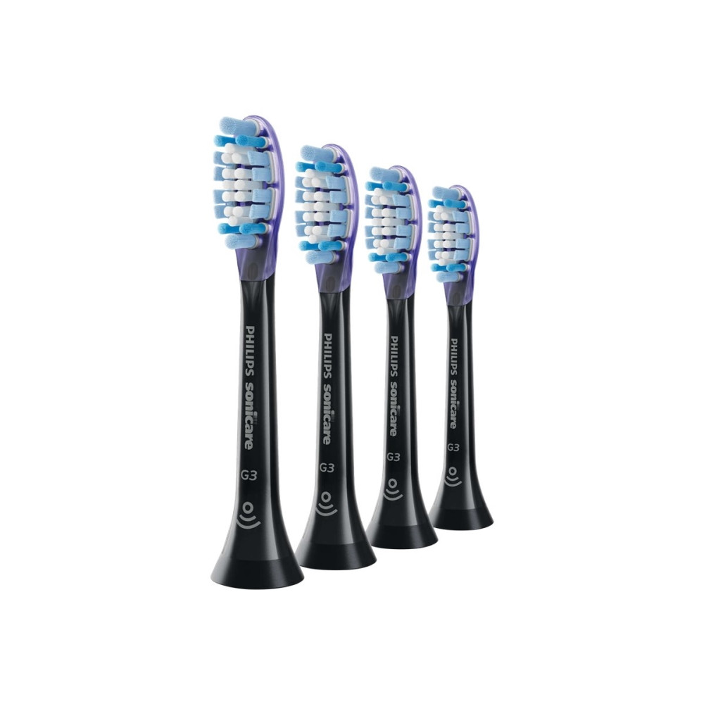 Produktbild för Philips Sonicare G3 Premium HX9054 Gum Care - extra tandborsthuvud - svart