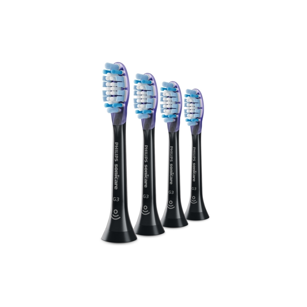 Produktbild för Philips Sonicare G3 Premium HX9054 Gum Care - extra tandborsthuvud - svart