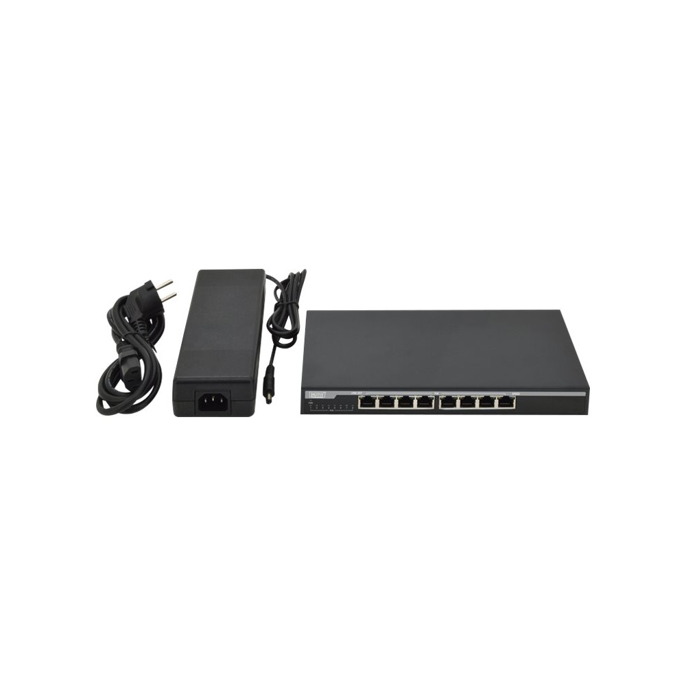 Produktbild för DIGITUS Professional DN-95340 - switch - 8 portar