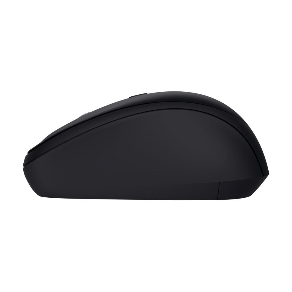 Produktbild för Trust Yvi+ - mus - kompakt, fleranvändarenhet - 2.4 GHz, Bluetooth 5.0 - svart