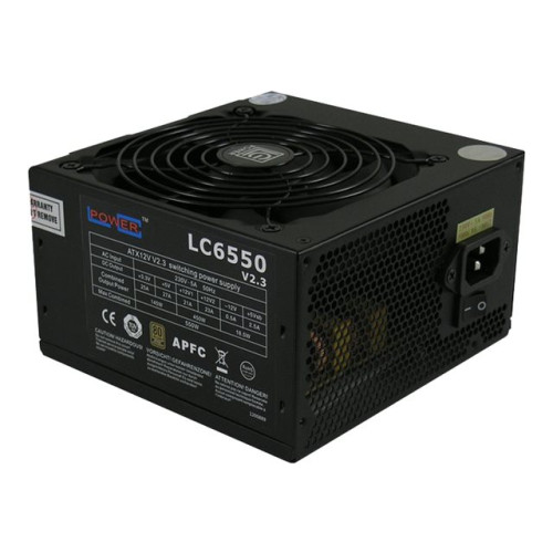 LC Power LC Power Super Silent Series LC6550 V2.3 - nätaggregat - 550 Watt