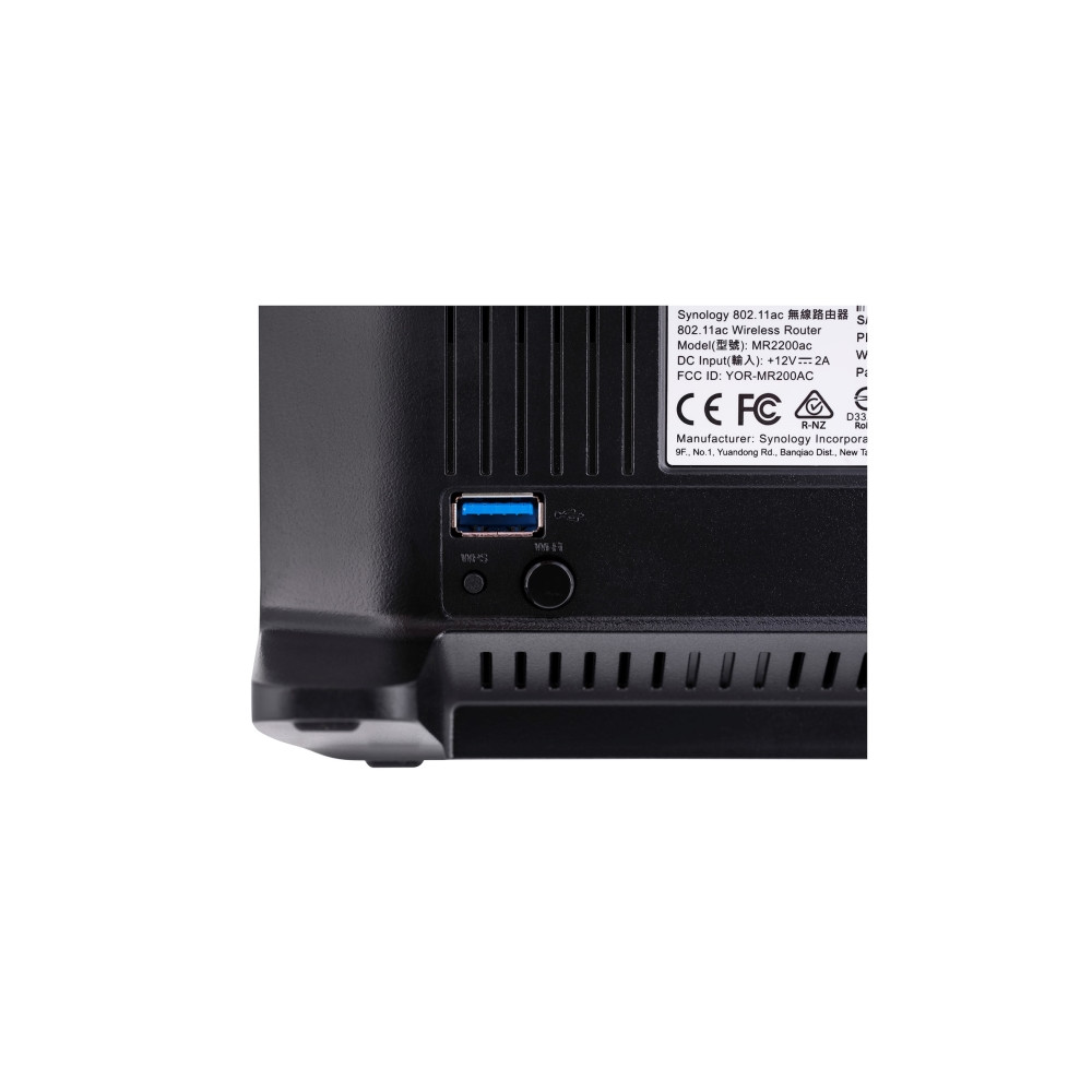 Produktbild för Synology MR2200AC - trådlös router - Wi-Fi 5 - skrivbordsmodell