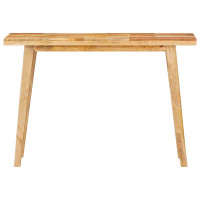 Produktbild för Matbord Naturfärg 100 x 35 x 75 cm Massivt mangoträ