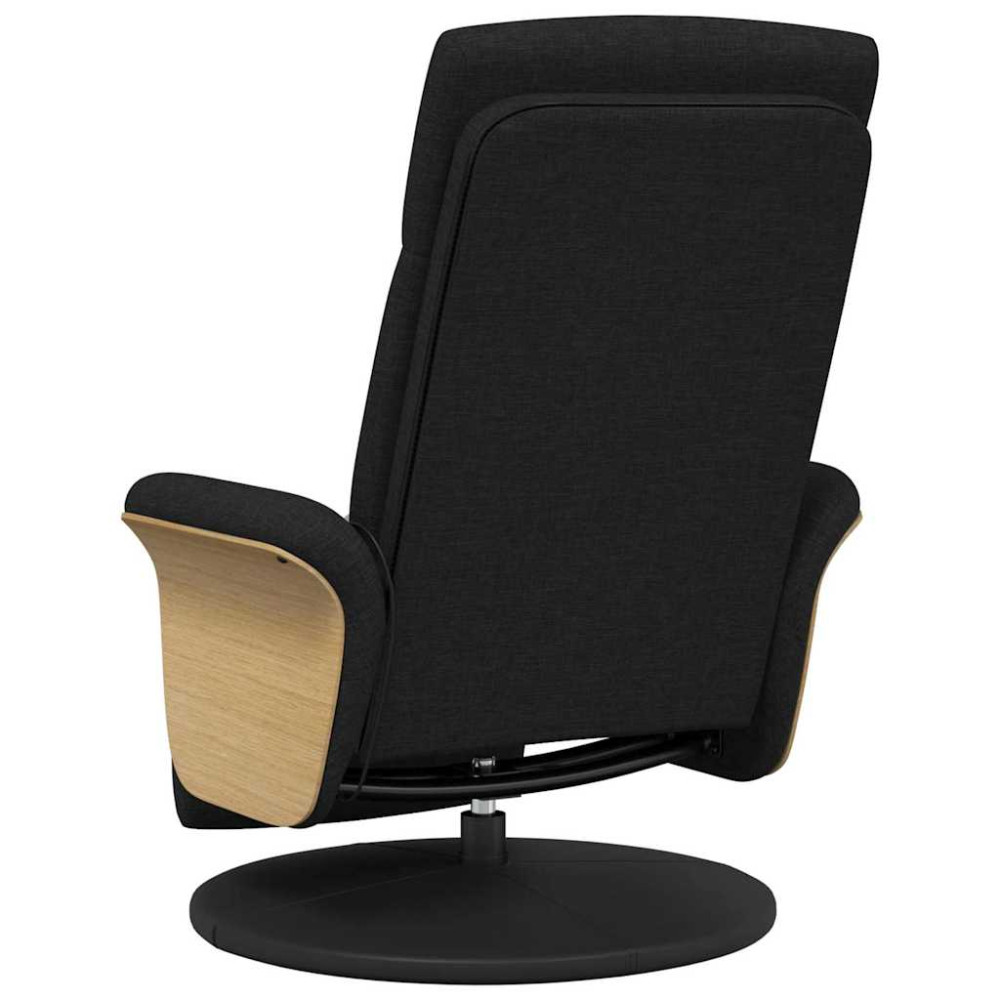 Produktbild för Massagefåtölj Svart 79 x 87 x 104,5 cm tyg