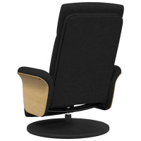 Produktbild för Massagefåtölj Svart 79 x 87 x 104,5 cm tyg