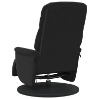 Produktbild för Massagefåtölj Svart 91 x 71 x 105 cm Sammet