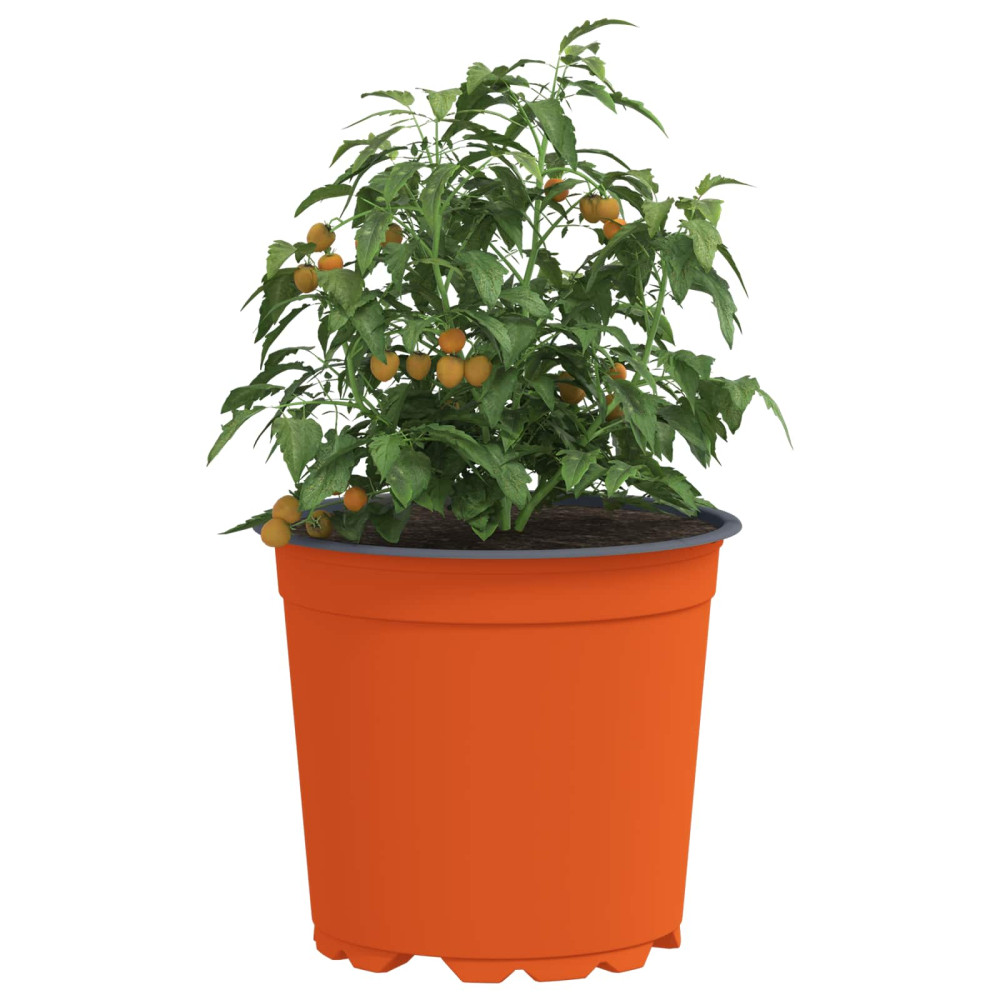 Produktbild för Blomkruka 50 pcs Terracotta Ø 15 x 13 cm Plast