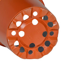 Produktbild för Blomkruka 50 pcs Terracotta Ø 15 x 13 cm Plast