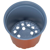 Produktbild för Blomkruka 100 pcs Terracotta Ø 15 x 13 cm Plast