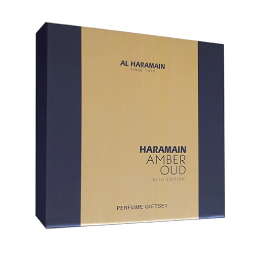 Al Haramain Al Haramain Amber Oud Bleu Edition SET U (EDP 75ml + EDP 30ml + DEO 200ml)