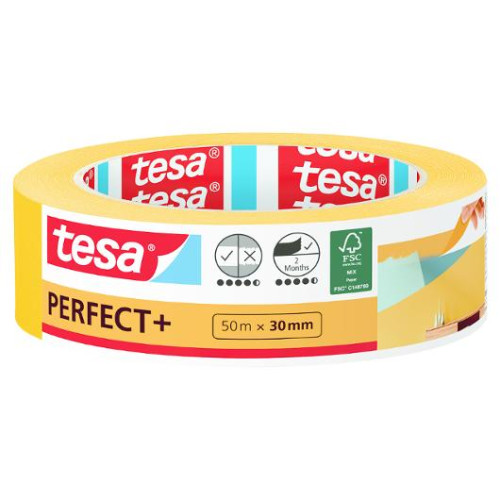 tesa Maskeringstejp TESA Perfect+ 30mmx50m