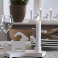 Produktbild för Antikljus STAR T LED Flamme 15cm 2/fp