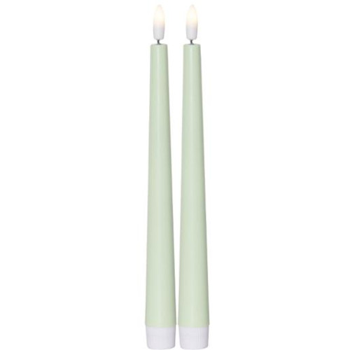 STAR TRADING Antikljus STAR T LED Candy 26cmgrön 2/fp