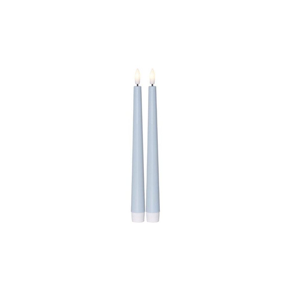 Produktbild för Antikljus STAR T LED Candy 26cm blå 2/fp