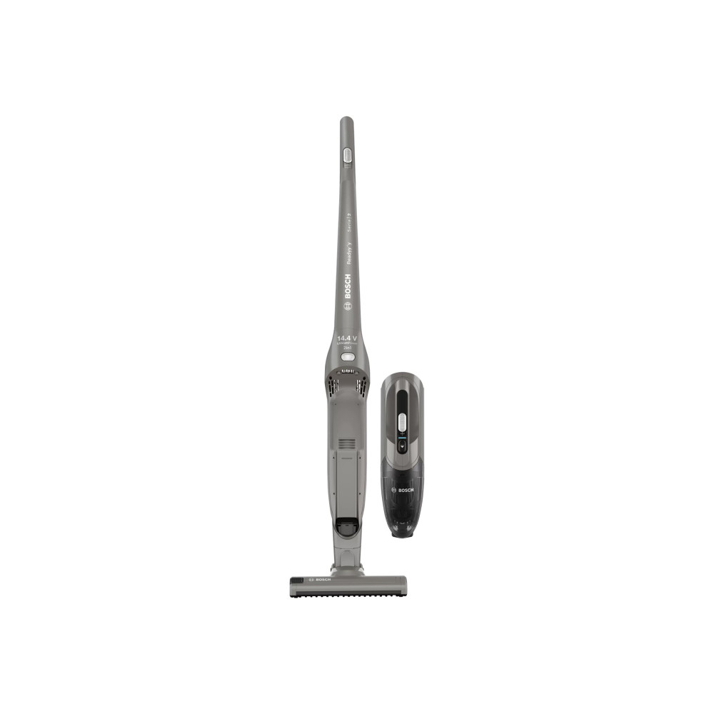 Produktbild för Bosch Readyy'y Serie | 2 BBHF214G - dammsugare - sladdlös - skaft/handhållen - dark gray injection