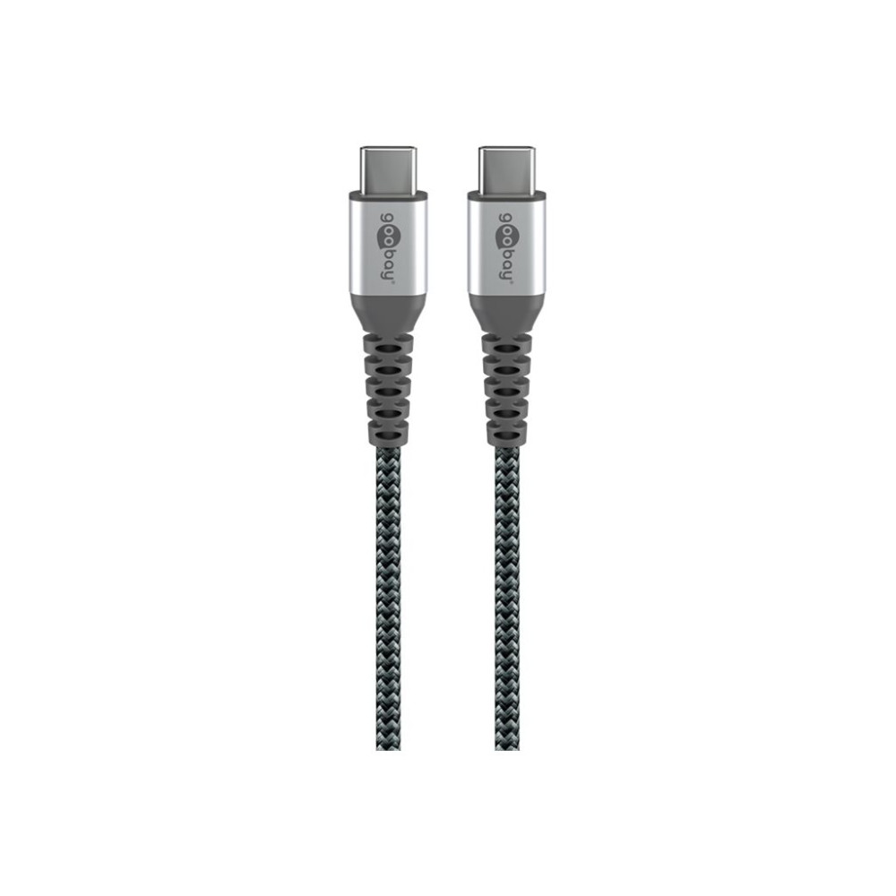 Produktbild för goobay - USB typ C-kabel - USB-C till USB-C - 2 m