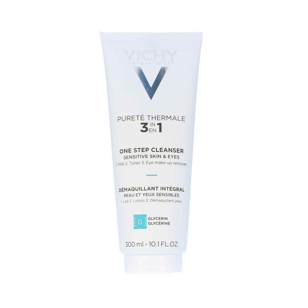 Produktbild för Vichy Purete Thermale odličovací emulze 3v1 pro citlivou pleť 300 ml