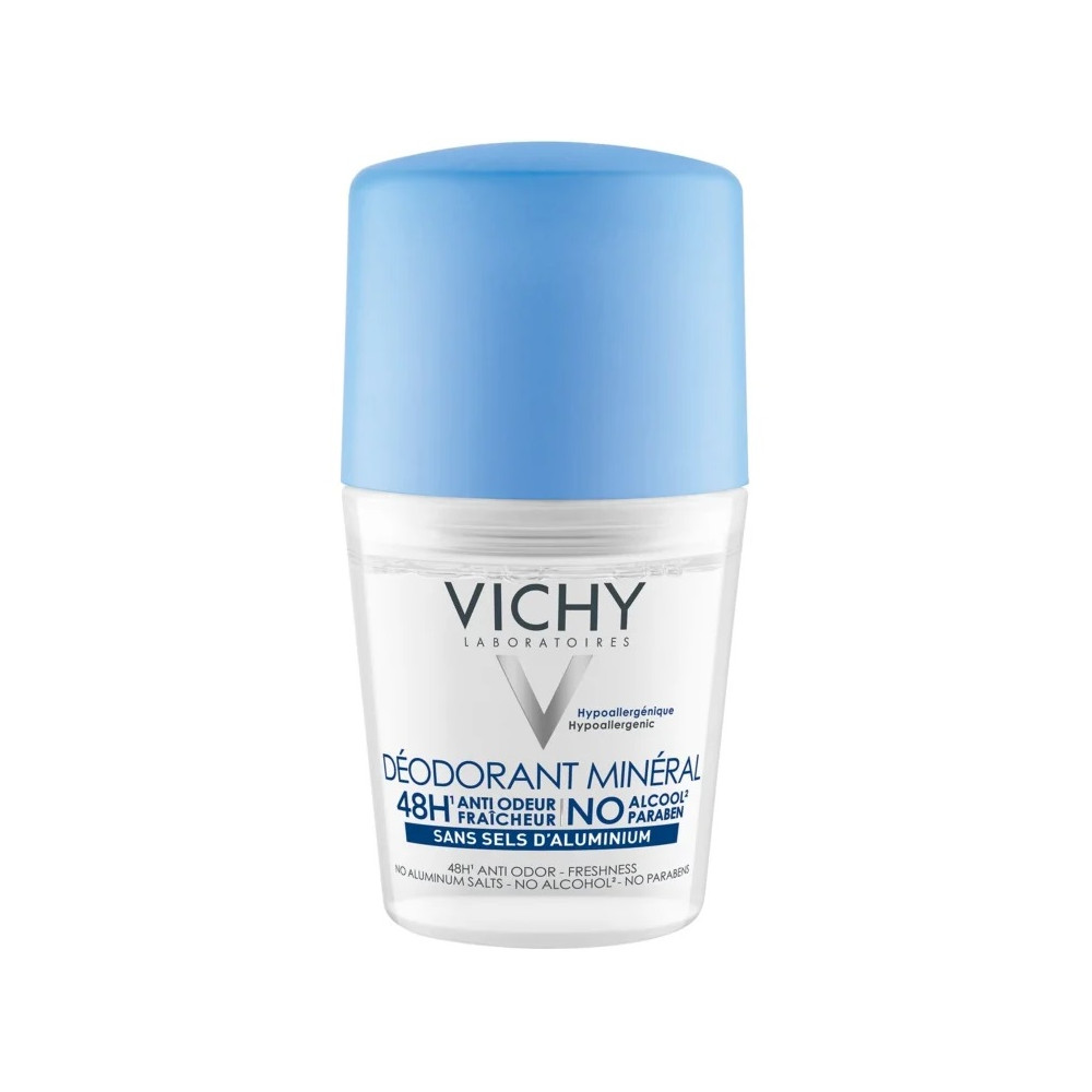 Produktbild för Vichy 48h minerální deodorant roll-on 50 ml